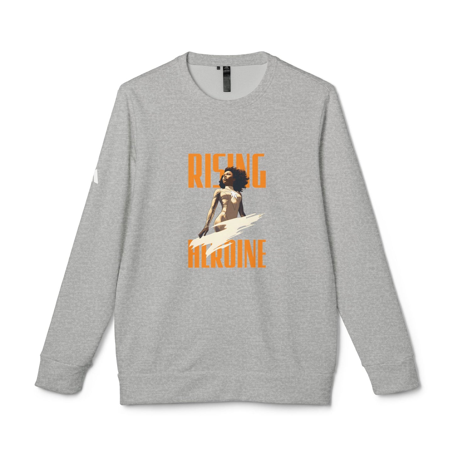 Rising Heroine Fleece Crewneck Sweatshirt for Empowerment