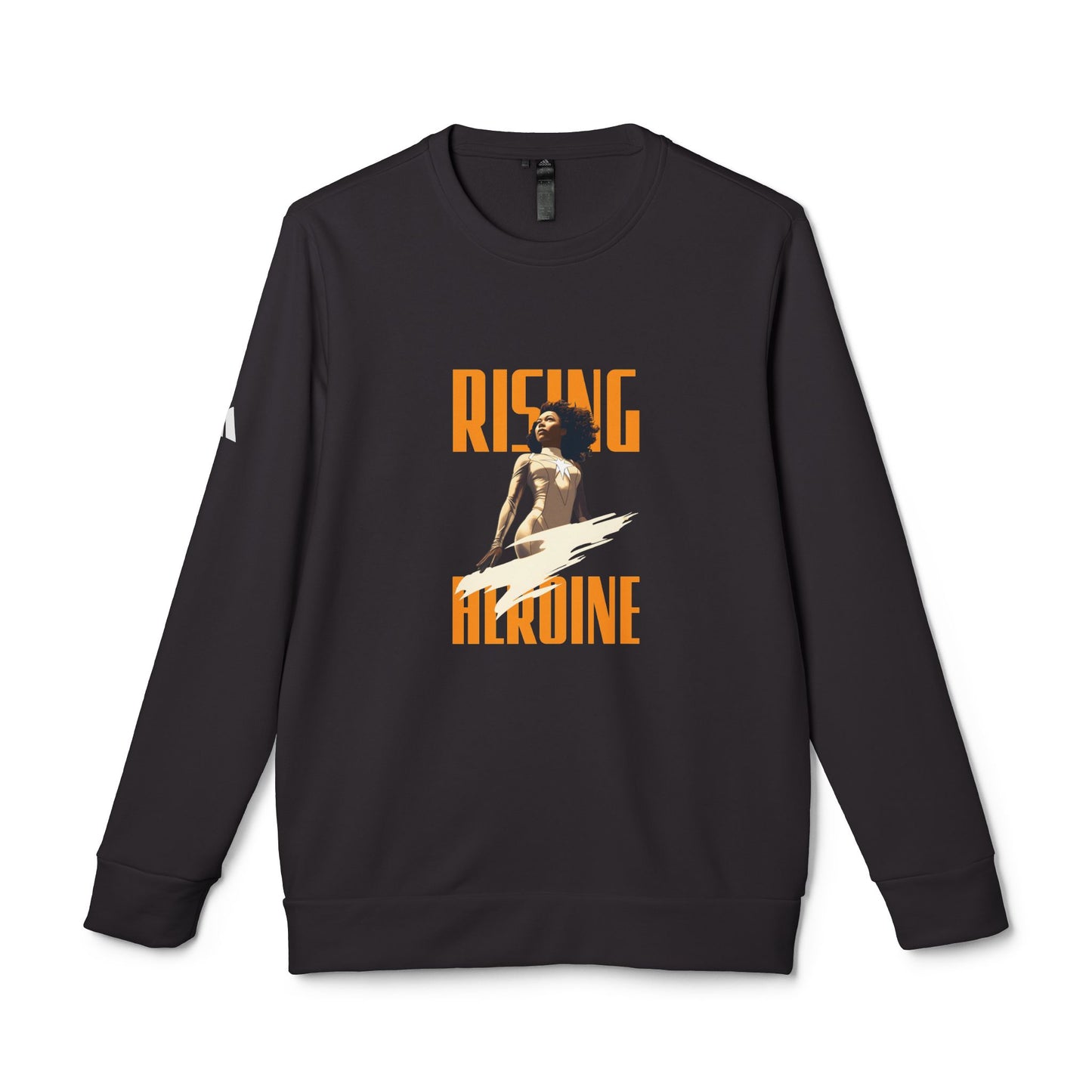 Rising Heroine Fleece Crewneck Sweatshirt for Empowerment