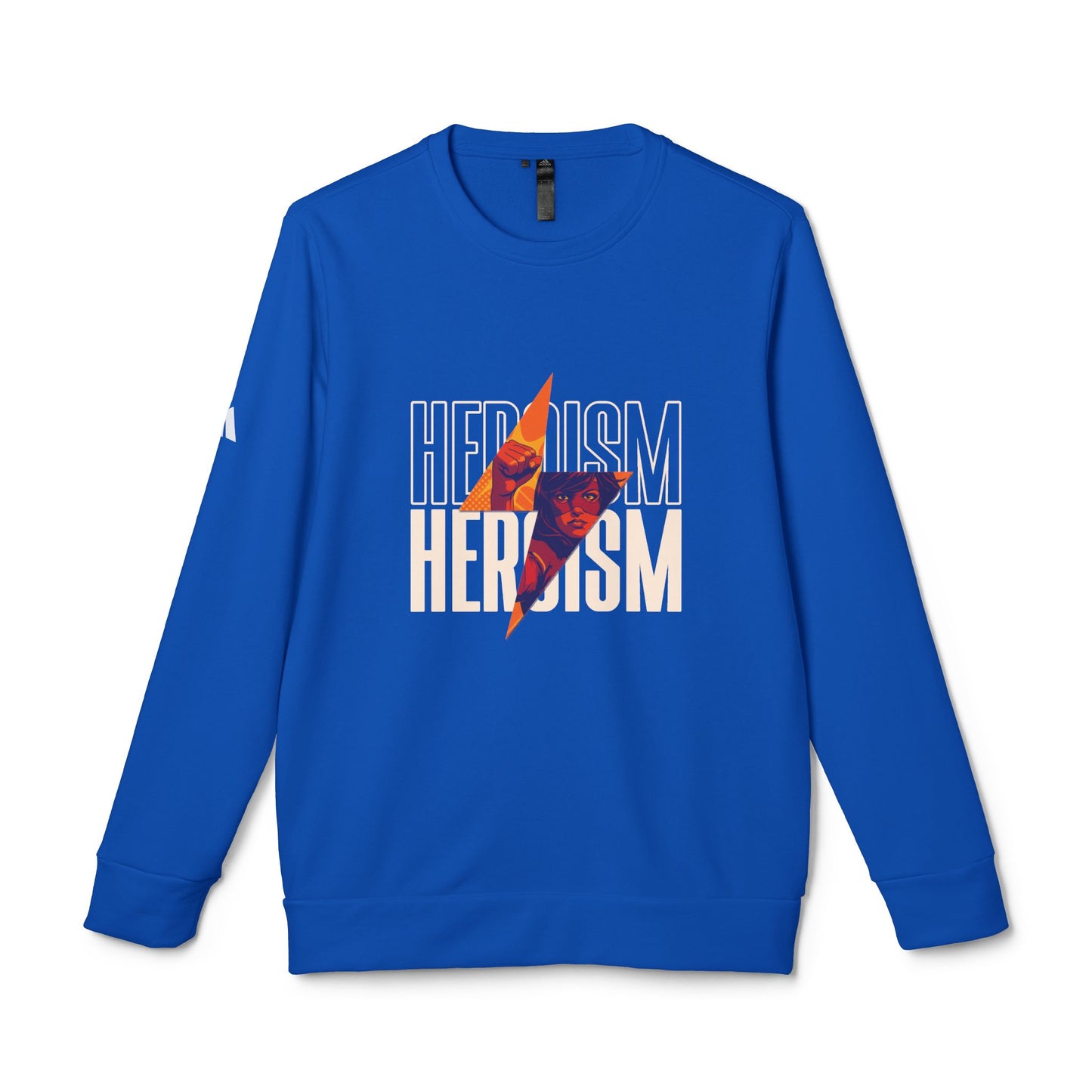 Heroism Graphic Crewneck Sweatshirt - Unisex Athletic Fleece